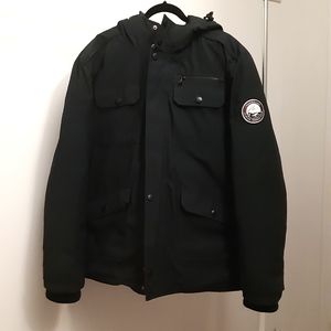 Alpinetek men's black winter coat